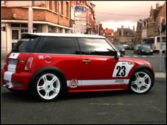 Mini cooper s chili red