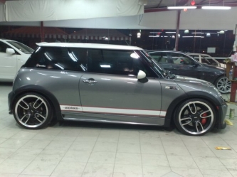 Mini cooper s dark silver 