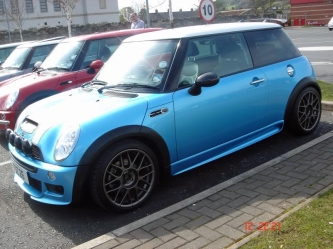 Mini cooper s with BBS