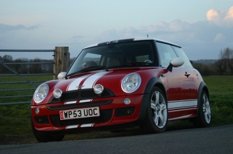 Mini cooper  chili red