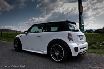 Mini cooper s r56 white