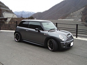 Mini cooper s dark silver