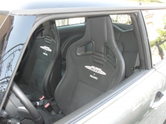 Sedili JCW by Recaro pelle/alcantara
