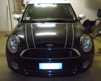 Bonnet solo bordino by dress your MINI