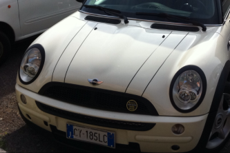 contorno fari e bonnet