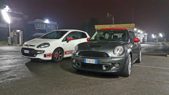 mini cooper s r56 - punto evo abarth