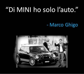 Di MINI ho solo l'auto