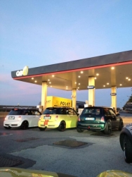 In partenza per il MINI UNITED con Abe e Ale211jcw(alias Faffo)