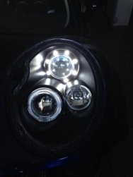 Inserimento led fari angel eyes nel lenticolare!