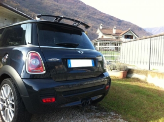 my mini jcw posteriore