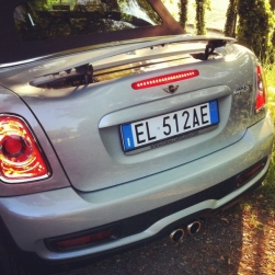 Mini Cooper S Roadster retro