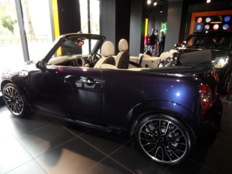 Mini Cooper S Purple Side MINI Park Lane London
