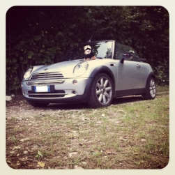 r52 con il bulldog Berto :D