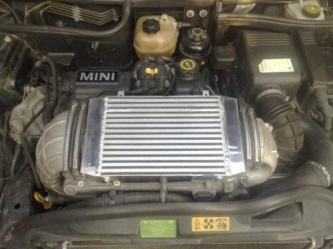 nuovo intercooler maggiorato