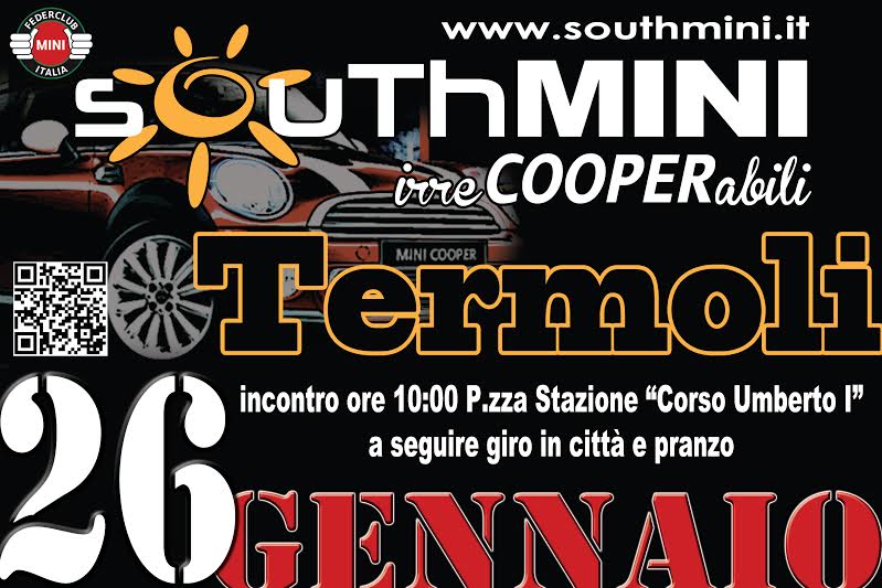 I tappa TOUR 2014 sOuThMINI irreCOOPERabili - Termoli, domenica 26 gennaio 2014